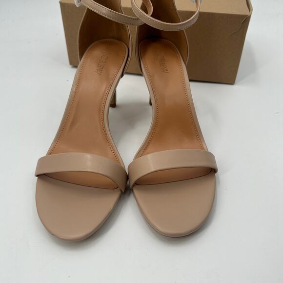 J. CREW New in Box Ankle Strap Heel Sandal in Nude // 12 - Picture 6 of 14